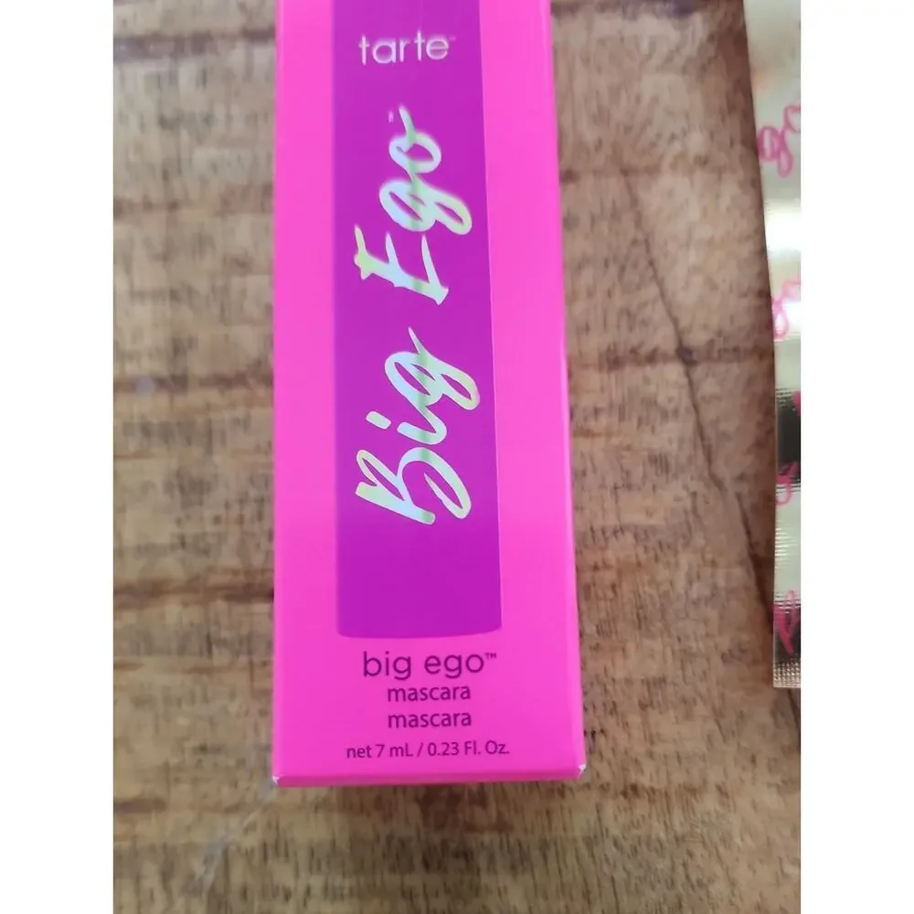 TARTE Big Ego Mascara Eyes Makeup Cosmetics 1 Full Size and 2 Sample Sizes Black